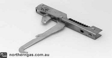 Hinge Oven Door Eurolec L H 054 526 Eurolec Tecnogas Cooking Appliance Spare Parts Northern Gas And Electric Melbourne